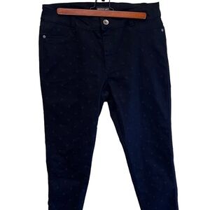 𝅺mason by Suko Black Patterned Pants EUC